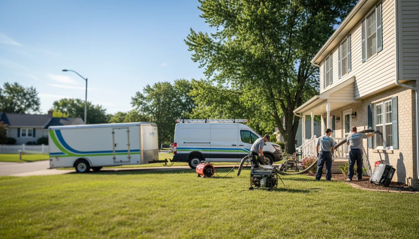 Flooded Basement Restoration And Cleanup With Repair in Ray, ND near me